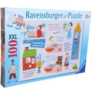 Extra Large 100 Piece Puzzle 19" x 14" Princess Tower Adaptive Young Children